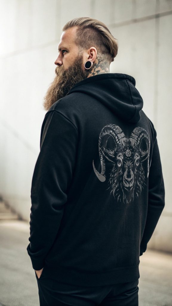 Baphomet Pullover Hoodie