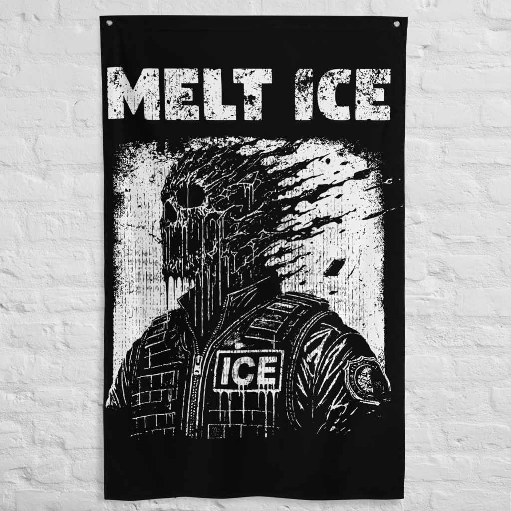 Melt ICE Flag