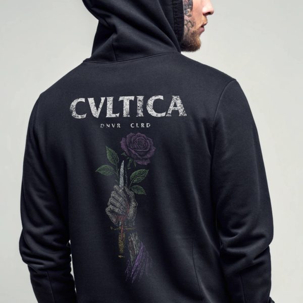 The Blade and the Bloom Pullover Hoodie