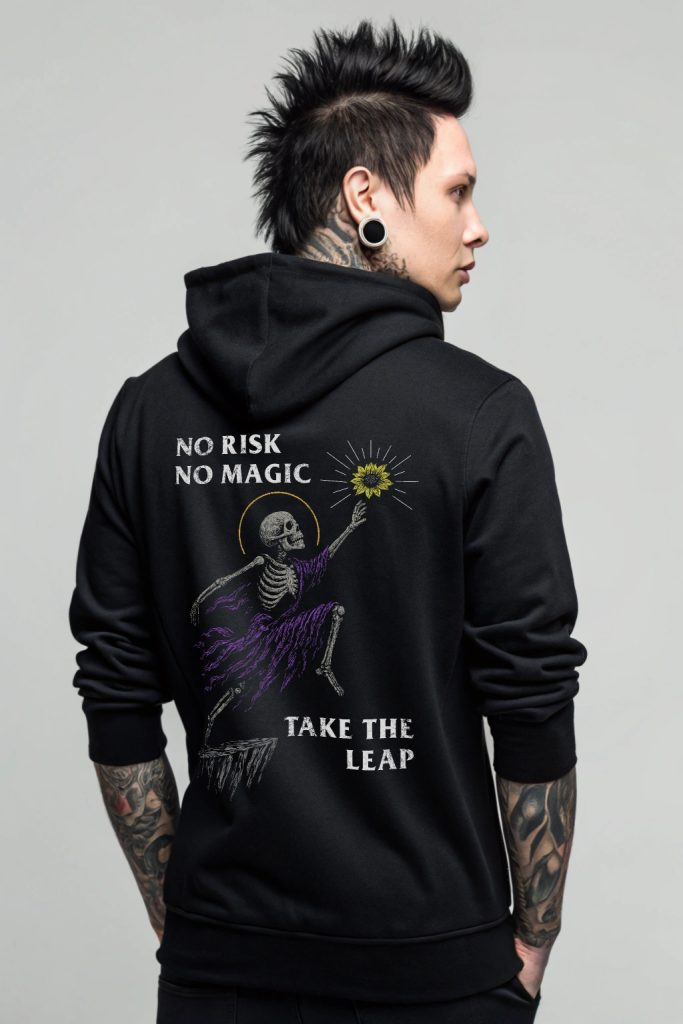 No Risk // No Magic Pullover Hoodie