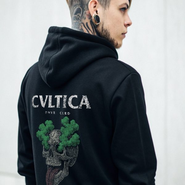 Ashen Tongue Pullover Hoodie