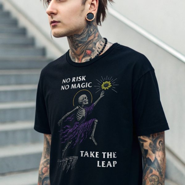 No Risk // No Magic Tee