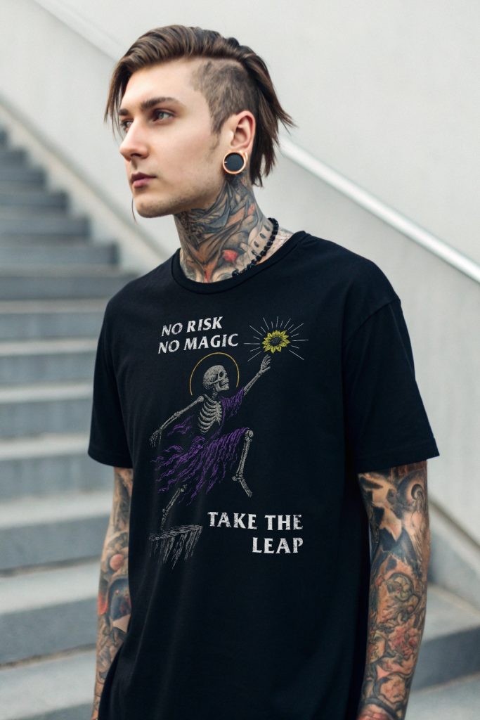 No Risk // No Magic Tee