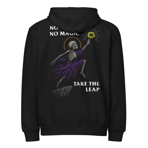 No Risk // No Magic Zip-Up Hoodie