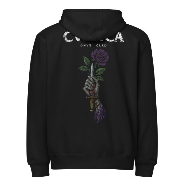 The Blade and the Bloom Zip-Up Hoodie