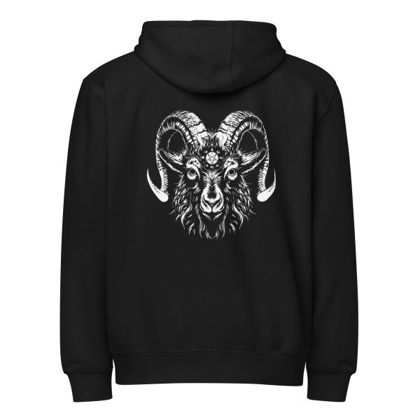 Baphomet Zip-Up Hoodie