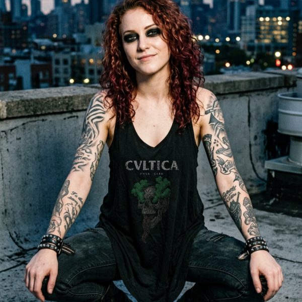 Ashen Tongue Women's Racerback Tank