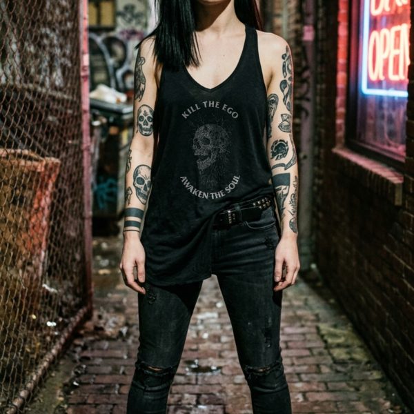 Kill The Ego // Awaken The Soul Women's Racerback Tank
