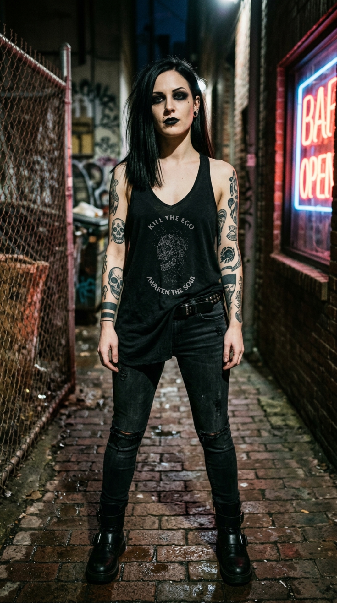Kill The Ego // Awaken The Soul Women's Racerback Tank