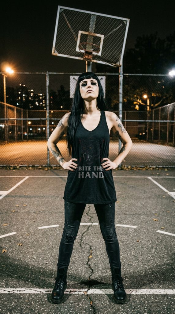 Bite The Hand Women's Racerback Tank