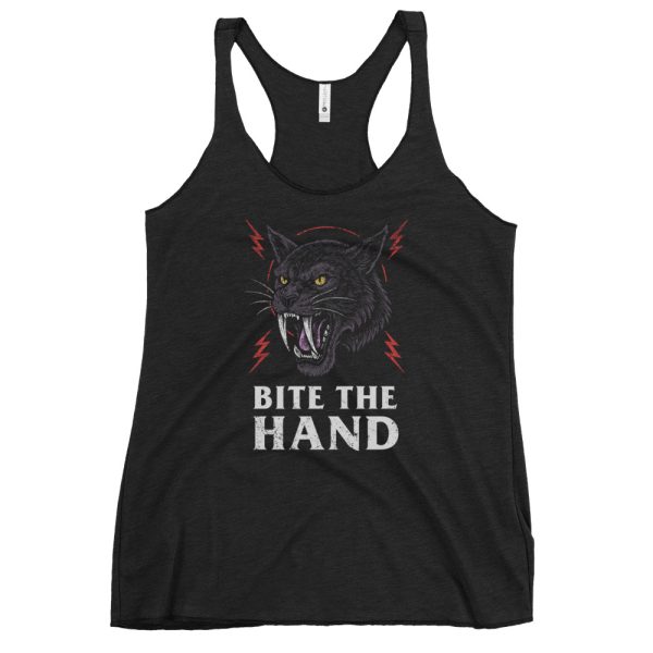 Bite The Hand Women's Racerback Tank