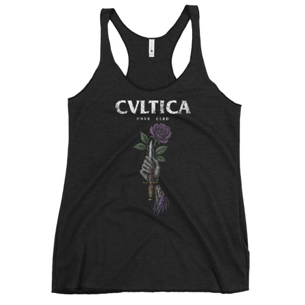 The Blade and the Bloom Women's Racerback Tank