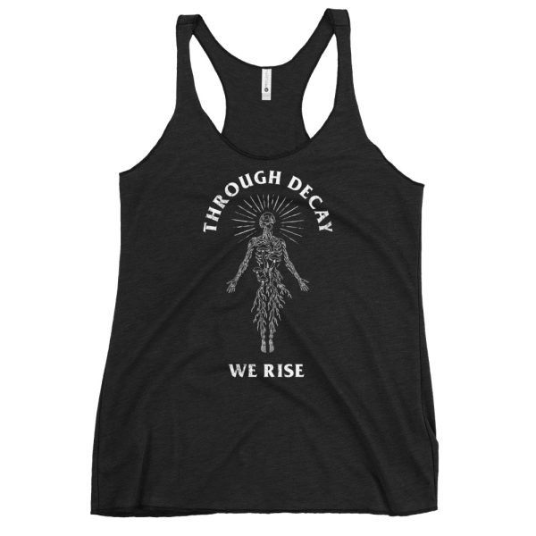 Through Decay We Rise Women's Racerback Tank