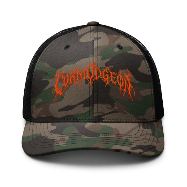 CURMUDGEON Camouflage trucker hat