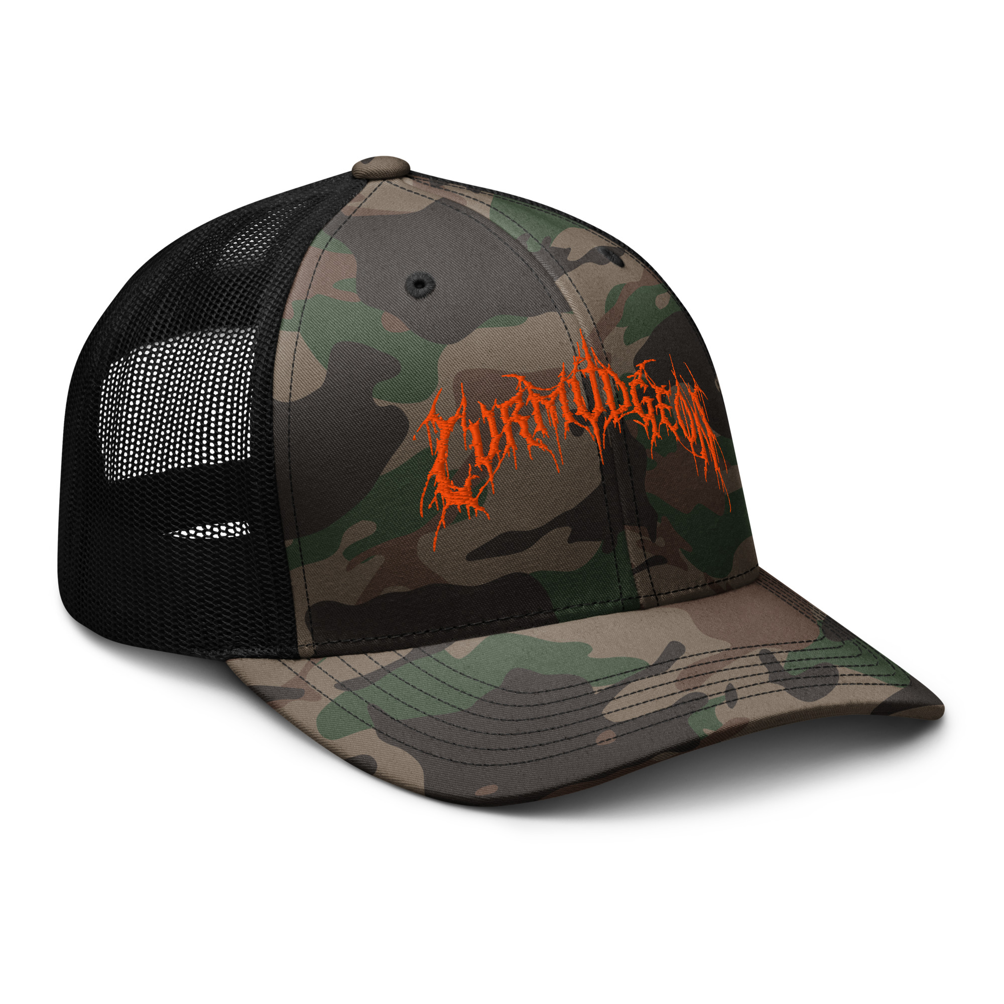 CURMUDGEON Camouflage trucker hat - Image 4