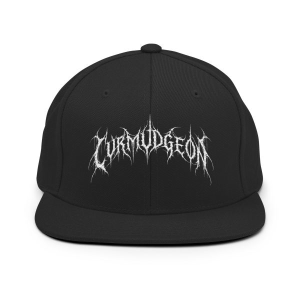 CURMUDGEON Black Snapback